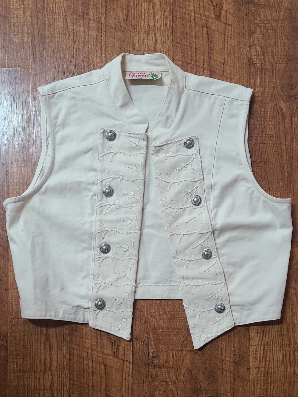 Cactus Flower Vest